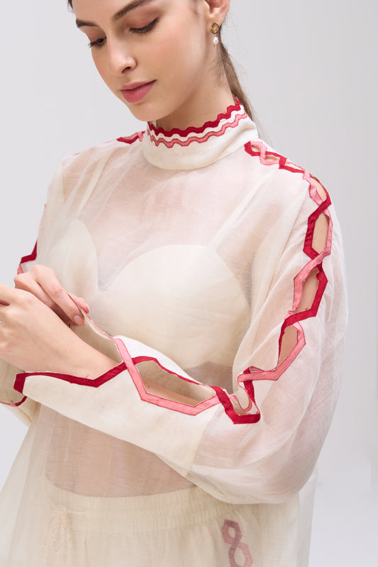 Ivory Ember Kaftan
